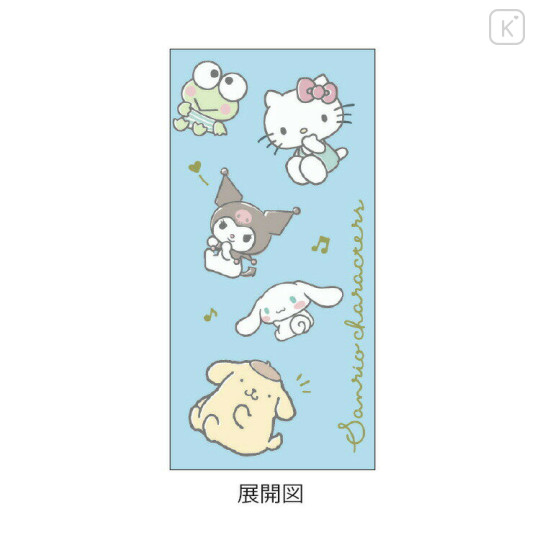 Japan Sanrio Jetstream 3 Color Multi Ballpoint Pen - Characters : Blue - 2