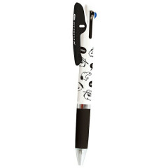 Japan Peanuts Jetstream 3 Color Multi Ballpoint Pen - Snoopy : Brothers Faces