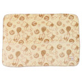 Japan Disney Sheep Boa Blanket - Pooh / Light Brown - 1