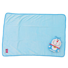 Japan Doraemon Lap Blanket with Mascot Drawstring - Doraemon