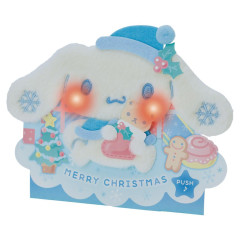 Japan Sanrio 3D Greeting Card - Cinnamoroll / Christmas Party & Christmas Music