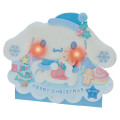 Japan Sanrio 3D Greeting Card - Cinnamoroll / Christmas Party & Christmas Music - 1