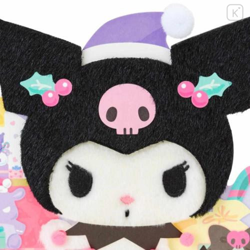 Japan Sanrio 3D Greeting Card - Kuromi / Christmas Party & Christmas Music - 4