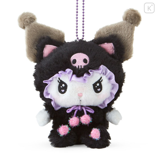 Japan Sanrio Mascot Holder - Kuromi / Black Cat Baby - 2