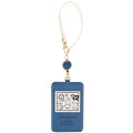 Japan Miffy Pass Case Card Holder & Reel - Miffy : Animal Blue - 1