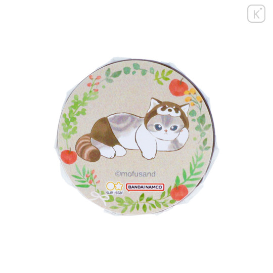 Japan Mofusand Transparent Masking Tape Set - Cat / Red Panda Nyan Autumn - 1