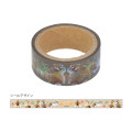 Japan Mofusand Transparent Masking Tape Set - Cat / Red Panda Nyan Autumn - 2