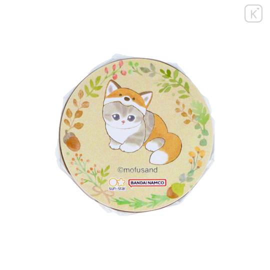 Japan Mofusand Transparent Masking Tape Set - Cat / Fox Nyan Autumn - 1