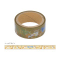 Japan Mofusand Transparent Masking Tape Set - Cat / Fox Nyan Autumn - 2