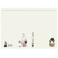 Japan Moomin A6 Planner Monthly Schedule Book - Little My / Blue Gold 2025 - 3