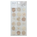 Japan Sealing Dear Clear Wax Seal Sticker - Beige - 1