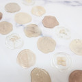 Japan Sealing Dear Clear Wax Seal Sticker - Beige - 2