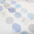 Japan Sealing Dear Clear Wax Seal Sticker - Blue - 2