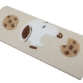 Japan Peanuts Glasses Case - Snoopy / Embroidery Cookie Beige - 4