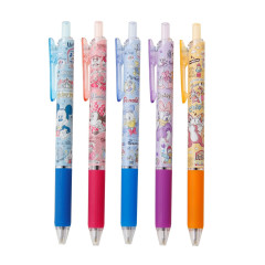 Japan Tokyo Disney Resort Clip Gel Pen Set - Mickey & Friends / So Much Fun Black