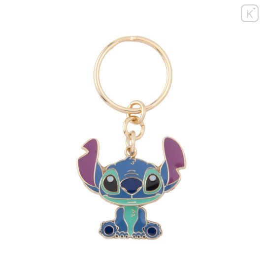 Japan Tokyo Disney Resort Metal Keychain - Stitch - 1