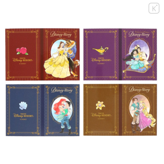 Japan Tokyo Disney Resort Memo Pad - Princesses / Story Book Style - 1