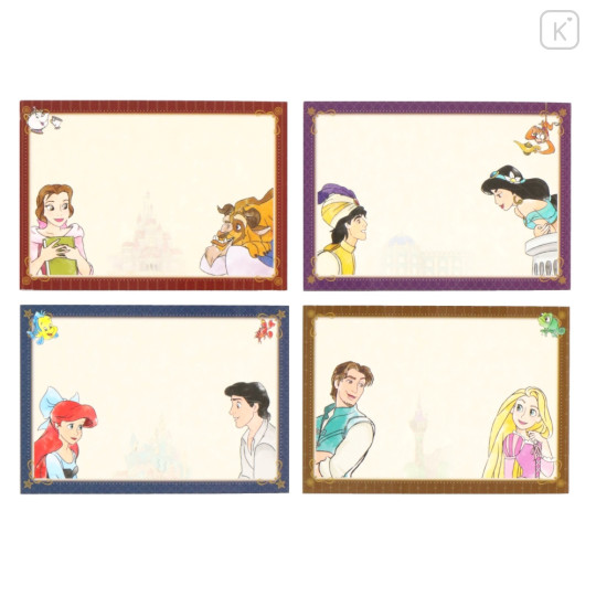 Japan Tokyo Disney Resort Memo Pad - Princesses / Story Book Style - 2