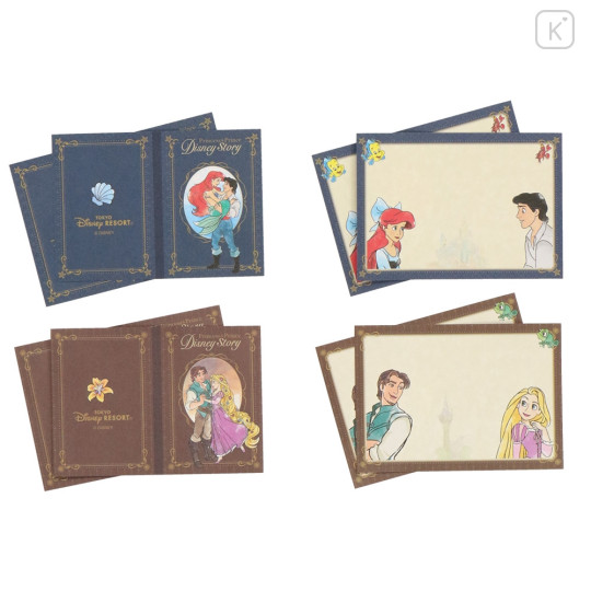 Japan Tokyo Disney Resort Memo Pad - Princesses / Story Book Style - 4