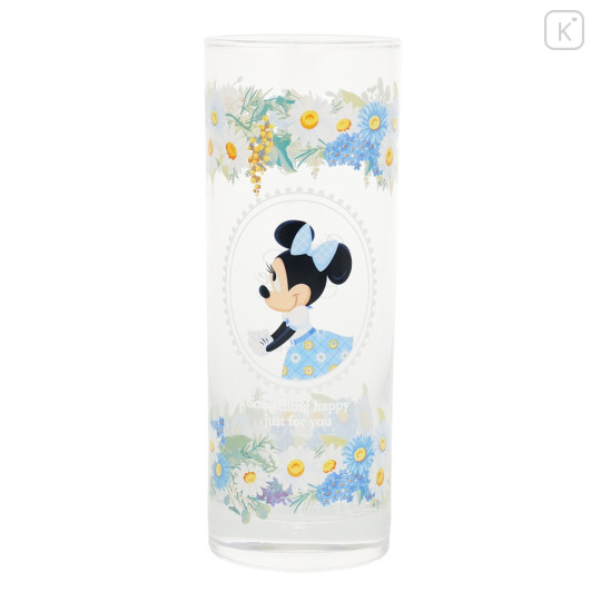 Japan Tokyo Disney Resort Glass Tumbler Set - Mickey Mouse & Minnie Mouse : Blue Ever After - 5