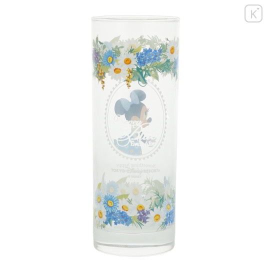 Japan Tokyo Disney Resort Glass Tumbler Set - Mickey Mouse & Minnie Mouse : Blue Ever After - 6