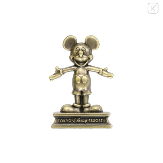 Japan Tokyo Disney Resort Pin Badge - Mickey Mouse : Bronze Sculpture - 1