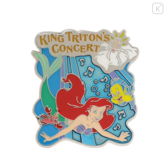 Japan Tokyo Disney Resort Pin Badge - Ariel / King Triton's Concert - 1