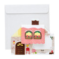 Japan Sanrio 3D Greeting Card - My Melody / Christmas House 360-degree Angle - 4