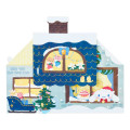 Japan Sanrio 3D Greeting Card - Cinnamoroll / Christmas House 360-degree Angle - 2