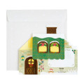 Japan Sanrio 3D Greeting Card - Pochacco / Christmas House 360-degree Angle - 4