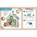 Japan Sanrio 3D Greeting Card - Hapidanbui Boys / Christmas House 360-degree Angle - 5