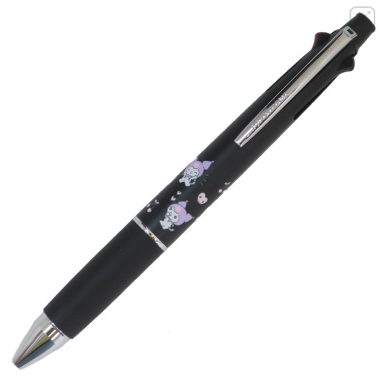 Japan Sanrio Jetstream 4&1 Multi Pen + Mechanical Pencil - Kuromi / Toddler - 1