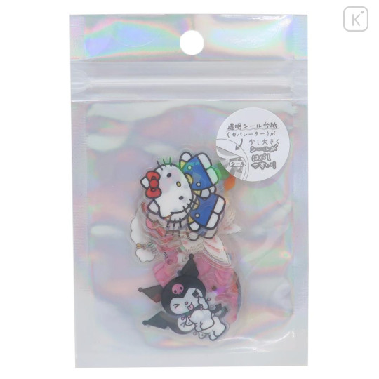 Japan Sanrio Aurora Hologram Clear Sticker Pack - Characters Girls - 1