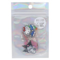 Japan Sanrio Aurora Hologram Clear Sticker Pack - Characters Girls - 1