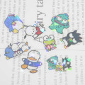 Japan Sanrio Aurora Hologram Clear Sticker Pack - Hapidanbui Boys - 3