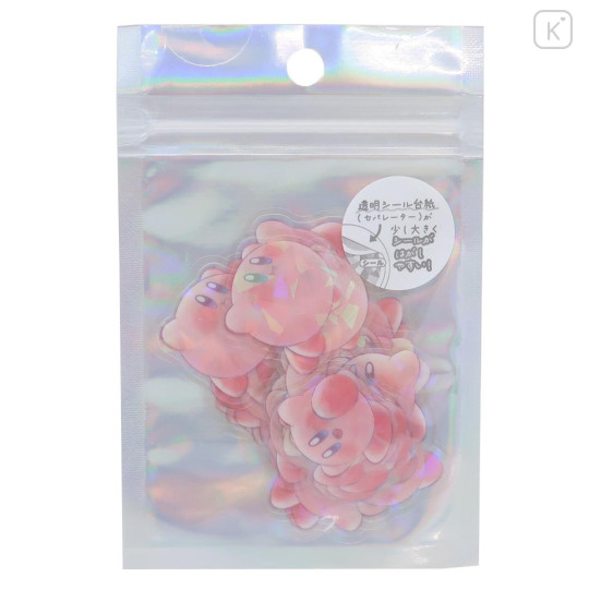 Japan Kirby Aurora Hologram Clear Sticker Pack - Kirby - 1