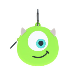 Japan Disney 3D Silicone Pouch - Monsters Inc / Mike