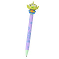 Japan Disney Store Action Mascot Ballpoint Pen - Toy Story Little Green Men / Big Head Purple - 1