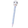 Japan Disney Store Action Mascot Ballpoint Pen - Baymax / Big Head Light Blue - 1