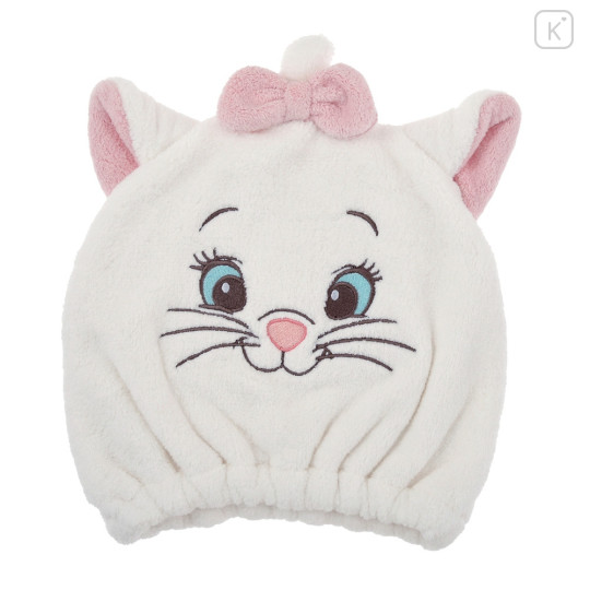 Japan Disney Store Quick Dry Hair Cap Towel - Marie / Face - 1