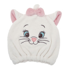 Japan Disney Store Quick Dry Hair Cap Towel - Marie / Face