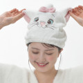 Japan Disney Store Quick Dry Hair Cap Towel - Marie / Face - 2