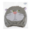 Japan Disney Store Quick Dry Hair Cap Towel - Cinderella Cat Lucifer / Face - 3