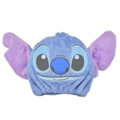 Japan Disney Store Quick Dry Hair Cap Towel - Stitch / Face