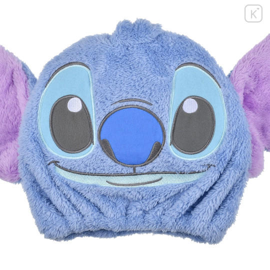 Japan Disney Store Quick Dry Hair Cap Towel - Stitch / Face - 6