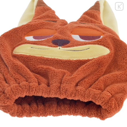 Japan Disney Store Quick Dry Hair Cap Towel - Zootopia / Nick Wilde - 5