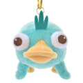 Japan Disney Store Fluffy Plush Keychain - Perry the Platypus / Exhausted - 2