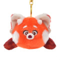 Japan Disney Store Fluffy Plush Keychain - Red Panda Mei / Exhausted - 2