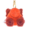 Japan Disney Store Fluffy Plush Keychain - Red Panda Mei / Exhausted - 4