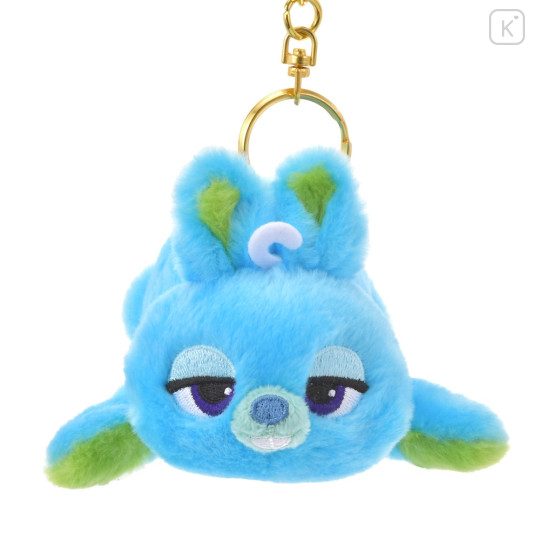 Japan Disney Store Fluffy Plush Keychain - Toy Story Bunny / Exhausted - 2